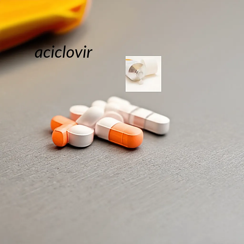 El aciclovir es con receta medica